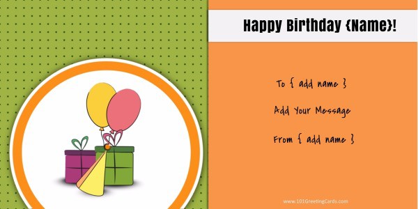 free greeting card for birthday