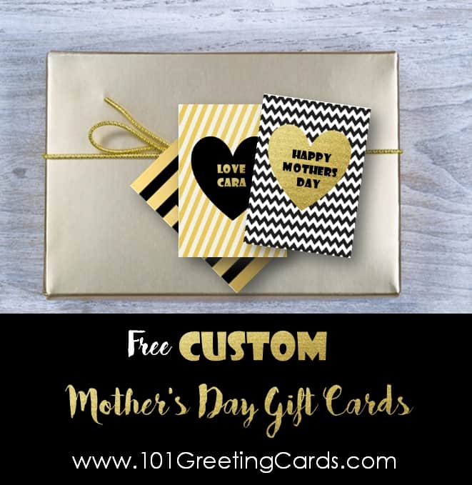 Mothers day gift cards