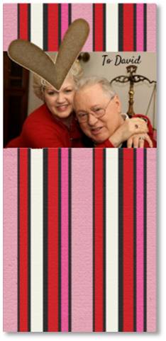 custom bookmarks with pink striped
