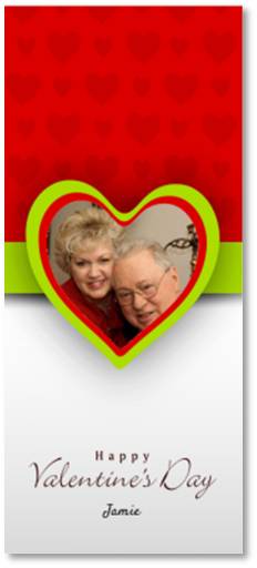 valentines day cards with your photo and text