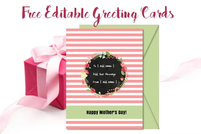 Free printable Mother's Day cards