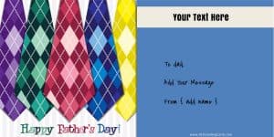 Ties in 5 different colors